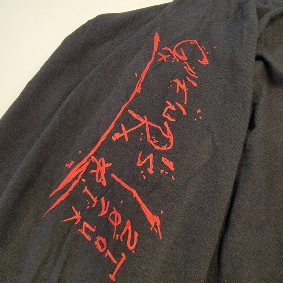 Guns N Roses 2021 Tour Official Merch Graphic Tee Long Sleeve Drip Graphic XXL - Picture 7 of 12